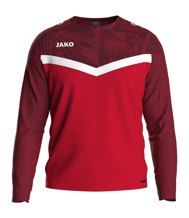 JAKO Jako sweater Iconic│Kids - Uni │Rood - Wijnrood