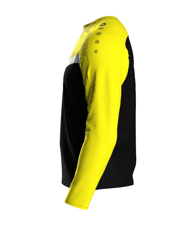 JAKO Jako sweater Iconic│Kids - Uni │Zwart - Zachtgeel