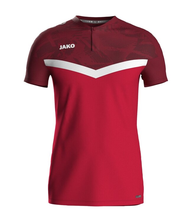 JAKO Polo Iconic | Rood - Wijnrood