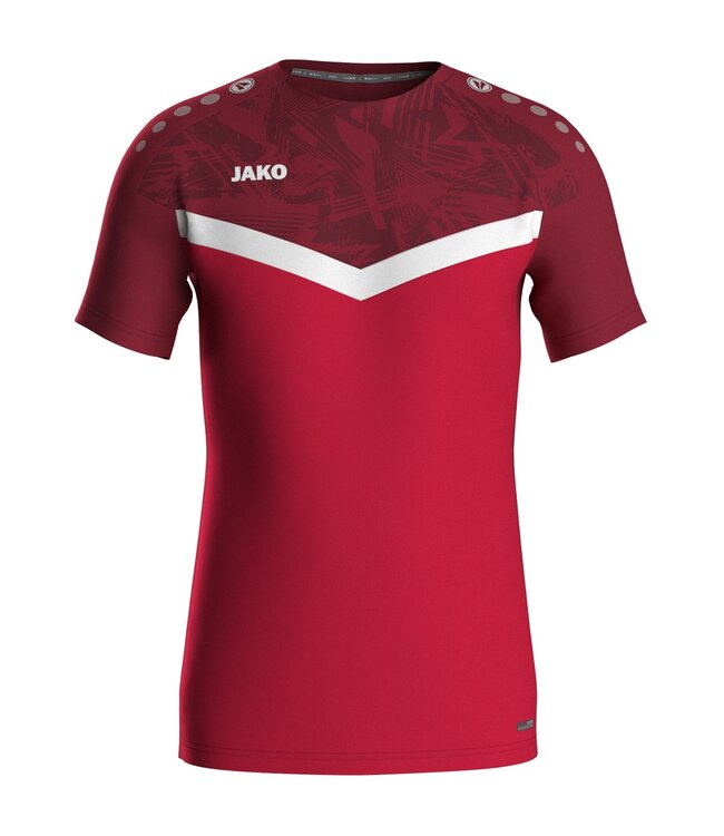 JAKO Shirt T-Shirt Iconic | Rood - Wijnrood