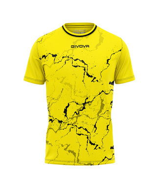 Givova Shirt Grafity│Geel - Zwart