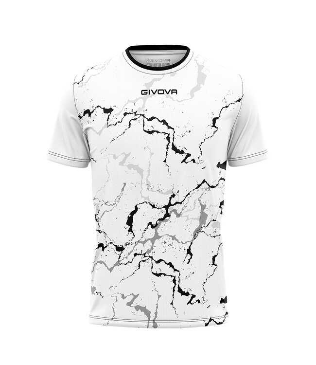 Givova Shirt Grafity│Wit - Zwart