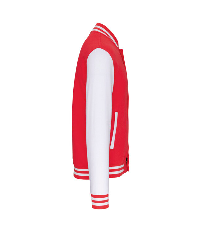 Personal College vest / jacket ROOD-WIT