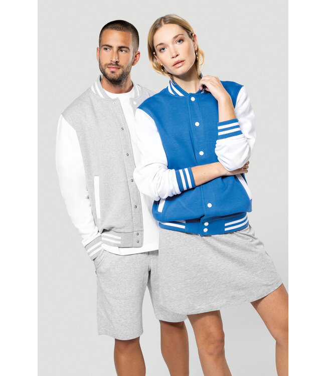 Personal College vest / jacket ZWART-ROOD