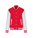 Personal Kids College vest / jacket ROOD-WIT