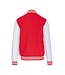 Personal Kids College vest / jacket ROOD-WIT