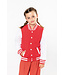 Personal Kids College vest / jacket ROOD-WIT