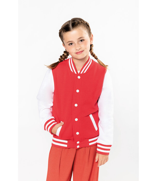 Personal Kids College vest / jacket NAVY-WIT