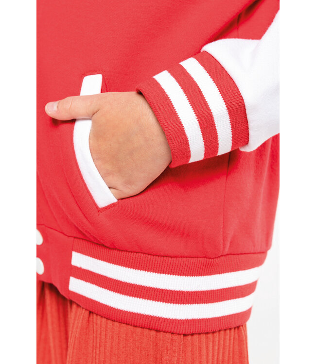 Personal Kids College vest / jacket NAVY-WIT