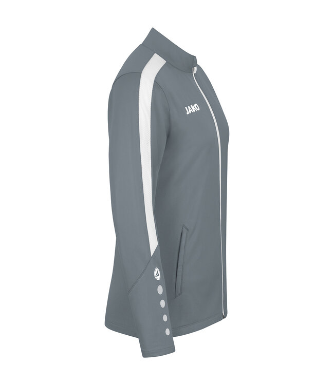 JAKO Jako Polyestervest Power│Kids - Uni - Dames│Steengrijs - Wit