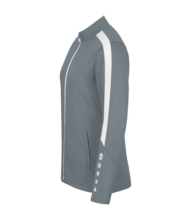 JAKO Jako Polyestervest Power│Kids - Uni - Dames│Steengrijs - Wit