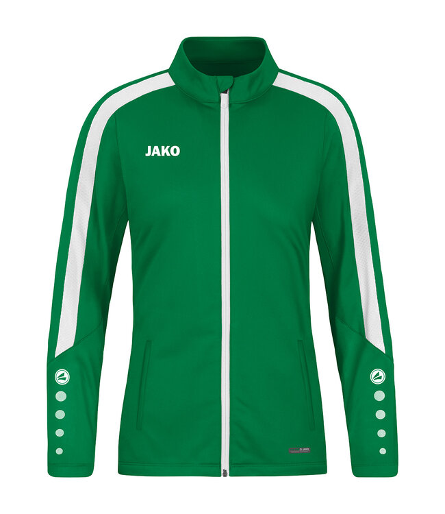 JAKO Jako Polyestervest Power│Kids - Uni - Dames│Sportgroen - Wit