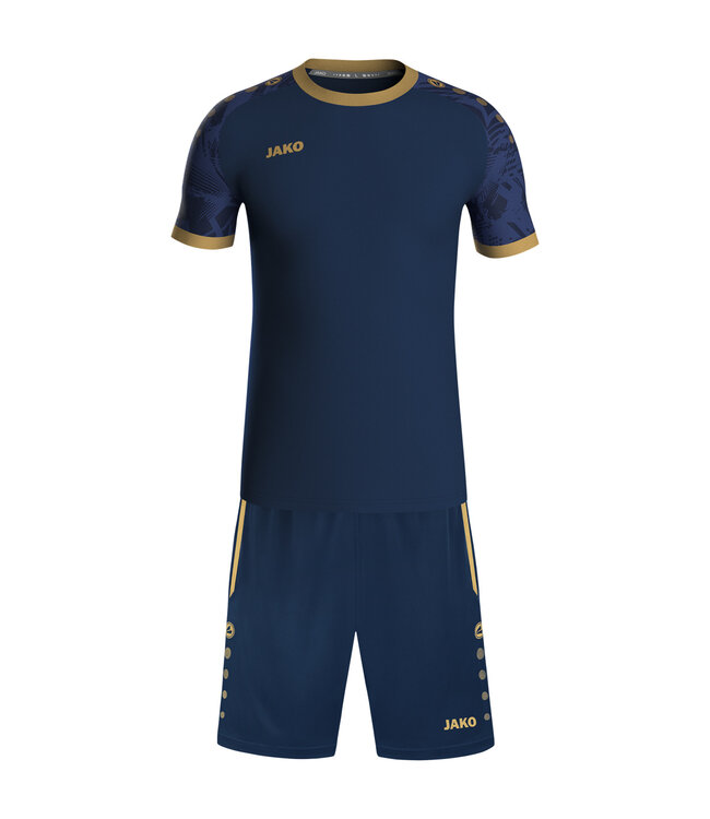JAKO Shirt Iconic | navy/marine/goud