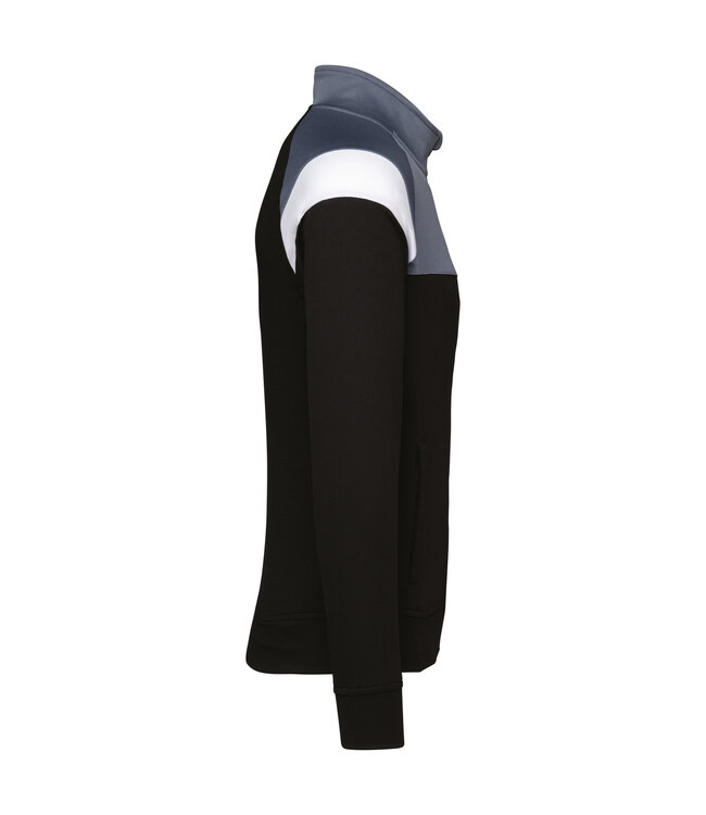 Proact Trainingsjack | Uni | Zwart-Grijs-Wit