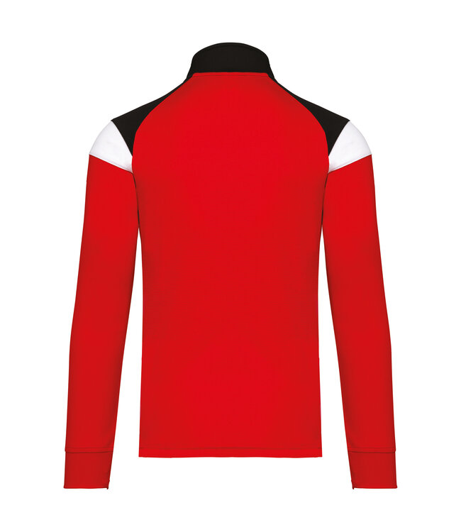 Proact Trainingsjack | Uni | Rood-Zwart-Wit