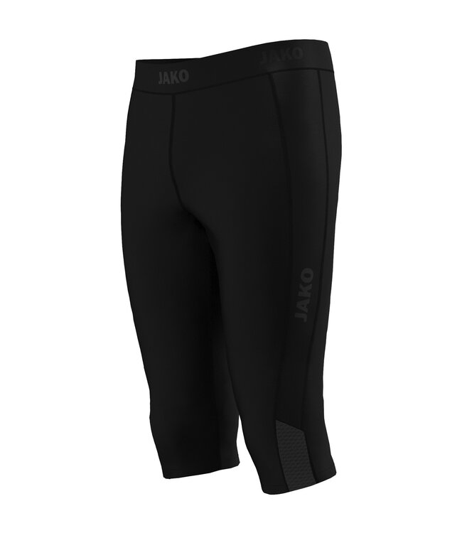 JAKO Capri Tight Power | Kids en Heren | Zwart