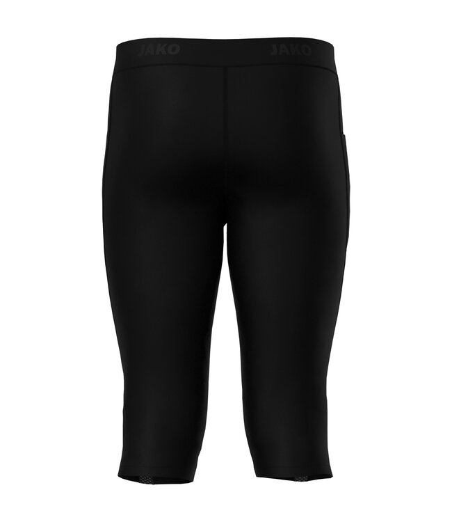 JAKO Capri Tight Power | Kids en Heren | Zwart