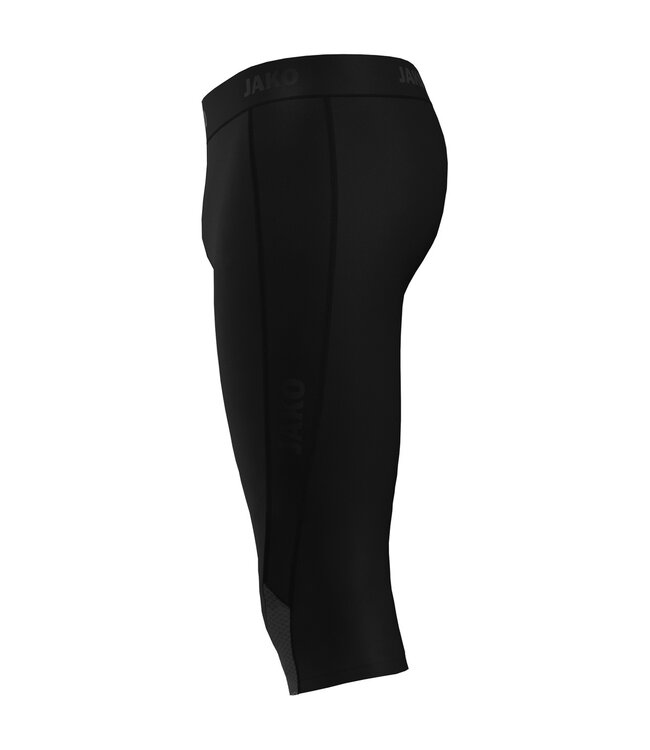 JAKO Capri Tight Power | Kids en Heren | Zwart