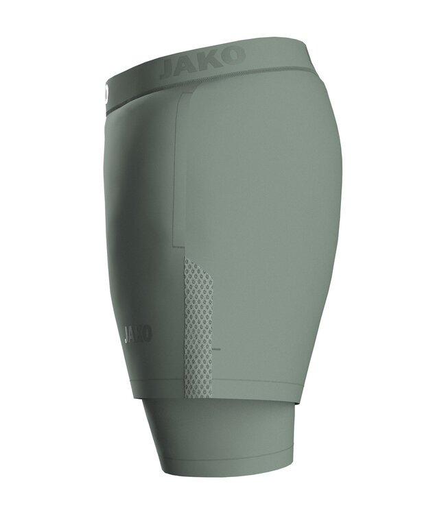 JAKO 2-in-1 Short Power | Dames | Mintgroen