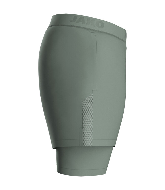 JAKO 2-in-1 Short Power | Dames | Mintgroen