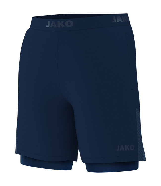 JAKO 2-in-1 Short Power | Heren | Marine
