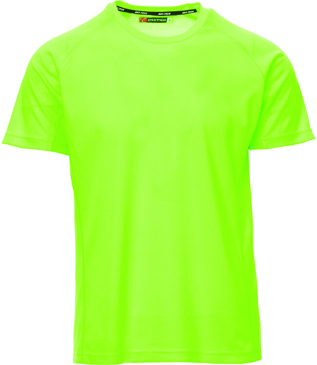 Payper Basic sportshirt Uni | Fluogroen