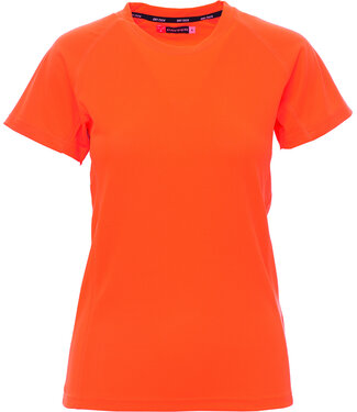 Payper Basic sportshirt Dames | Fluo-oranje