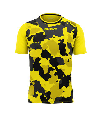 Givova Shirt Army│Geel-Zwart