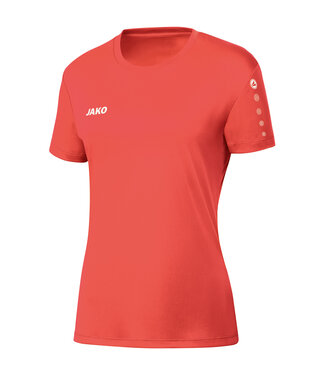 JAKO Dames shirt Team - Koraal
