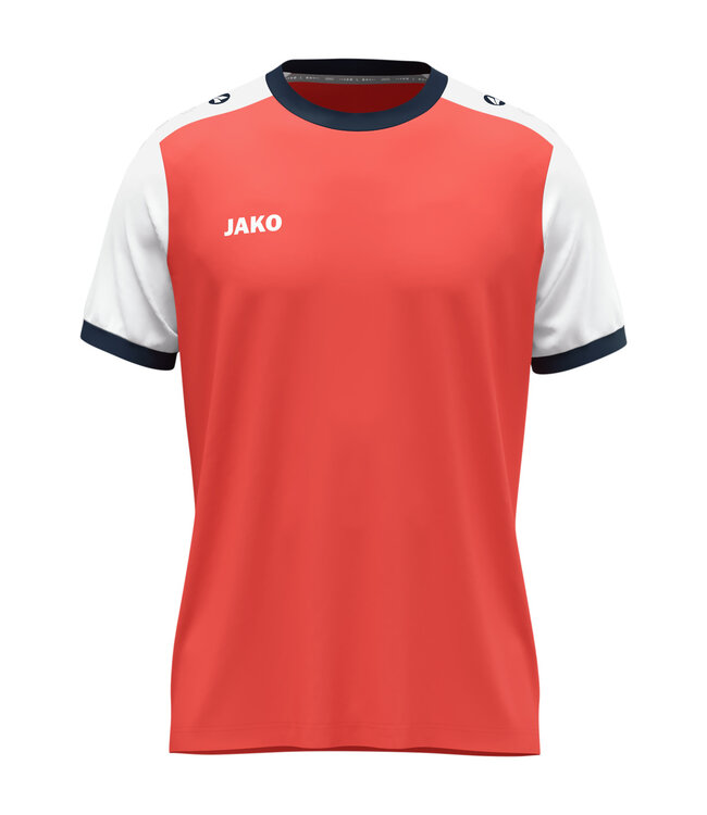 JAKO Shirt Dynamic | Koraal-Wit-Marine