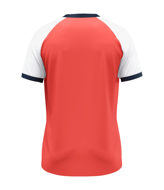 JAKO Shirt Dynamic | Koraal-Wit-Marine