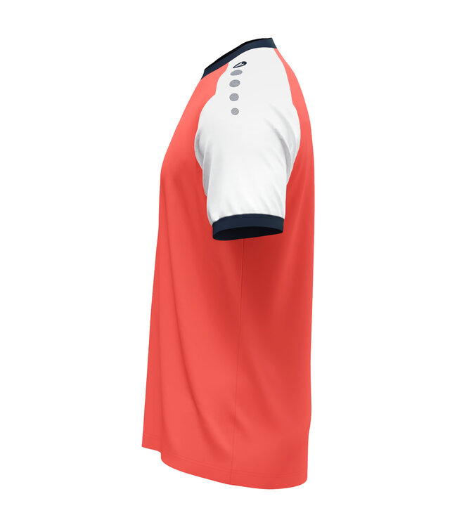 JAKO Shirt Dynamic | Koraal-Wit-Marine
