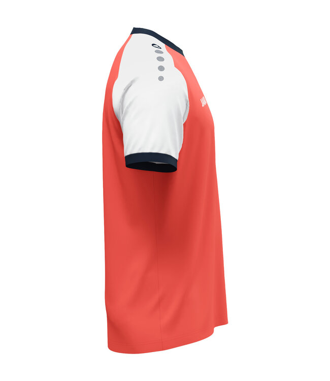 JAKO Shirt Dynamic | Koraal-Wit-Marine