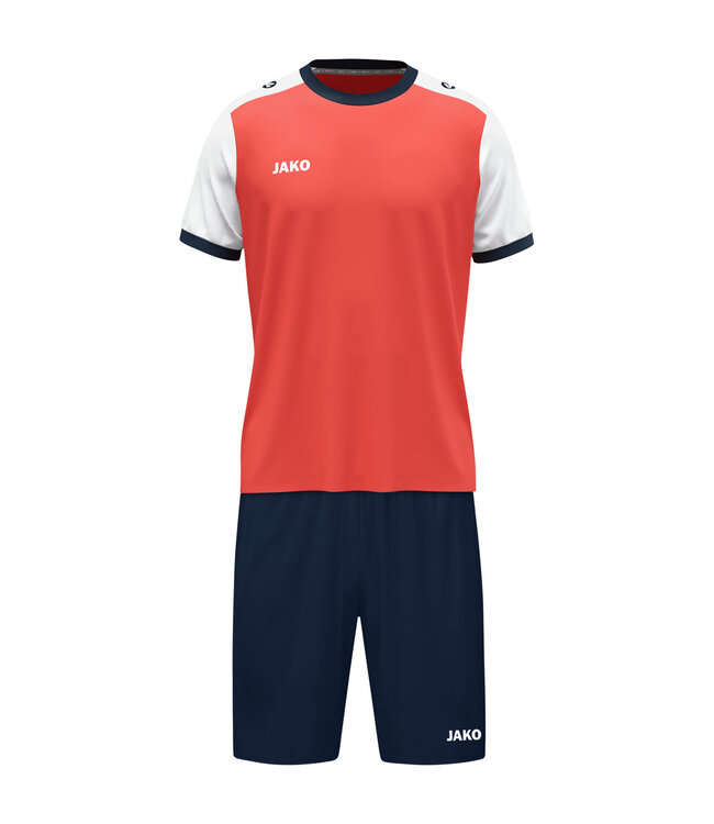 JAKO Shirt Dynamic | Koraal-Wit-Marine