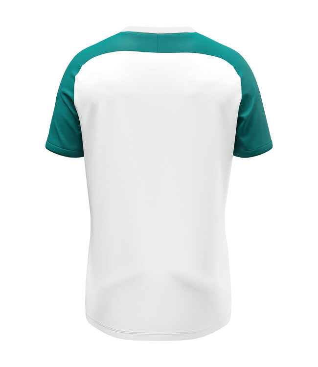 JAKO Shirt Vintage | Wit - Turkoois