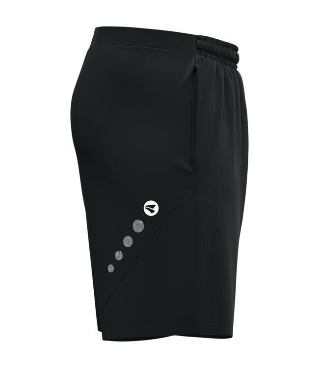 JAKO Geweven short Dynamic | Heren - Dames | Zwart