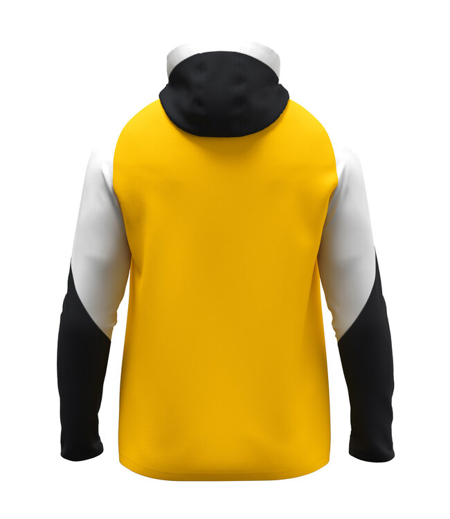 JAKO Jas met Kap Dynamic | Heren-Dames-Kids│Geel - Wit - Zwart