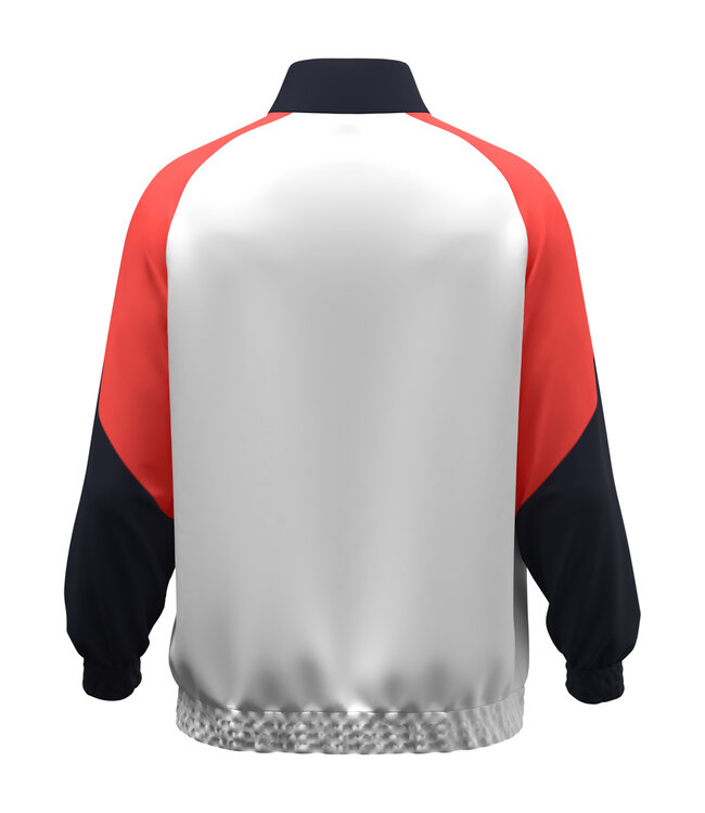 JAKO Geweven jas  Dynamic | Uni│Wit - Koraal - Marine