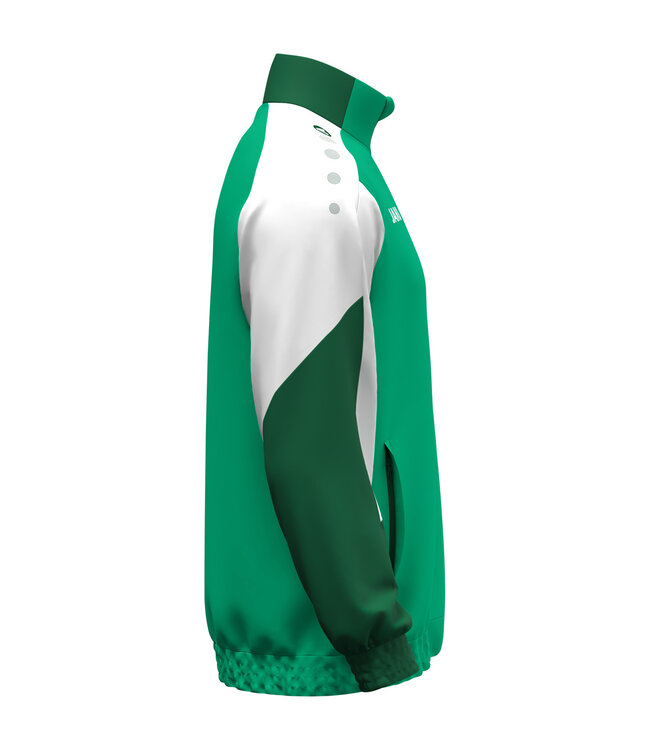 JAKO Geweven jas  Dynamic | Uni│Groen - Wit - Donkergroen