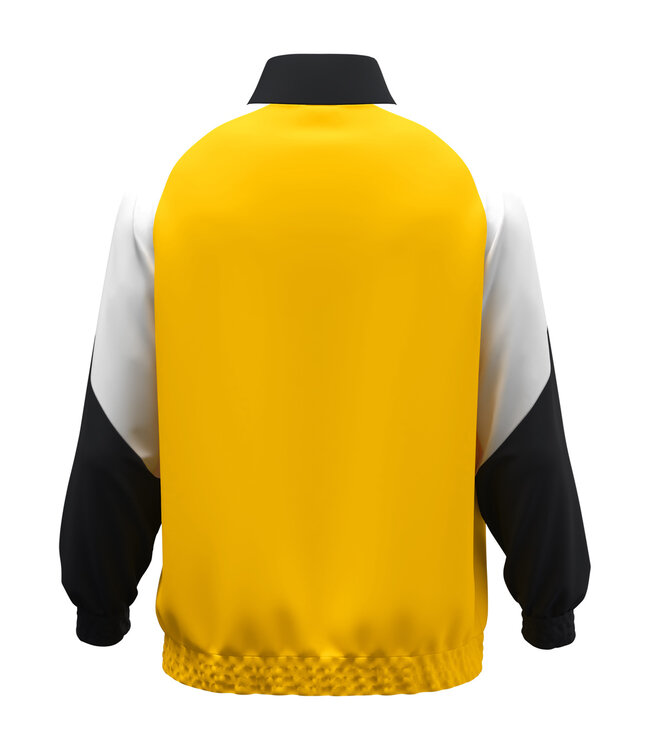JAKO Geweven jas  Dynamic | Uni│Geel - Wit - Zwart
