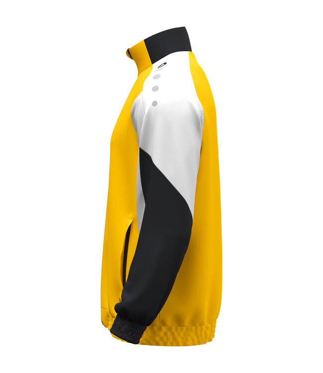 JAKO Geweven jas  Dynamic | Uni│Geel - Wit - Zwart