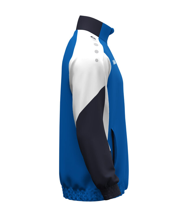 JAKO Geweven jas  Dynamic | Uni│Royal - Wit - Marine