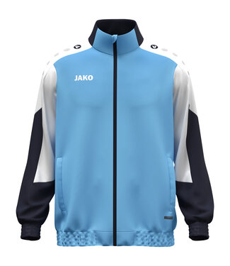 JAKO Geweven jas  Dynamic | Uni│hemelsblauw - Wit - Marine