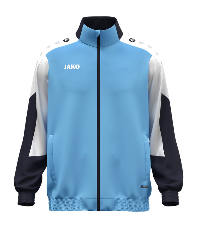 JAKO Geweven jas  Dynamic | Uni│hemelsblauw - Wit - Marine
