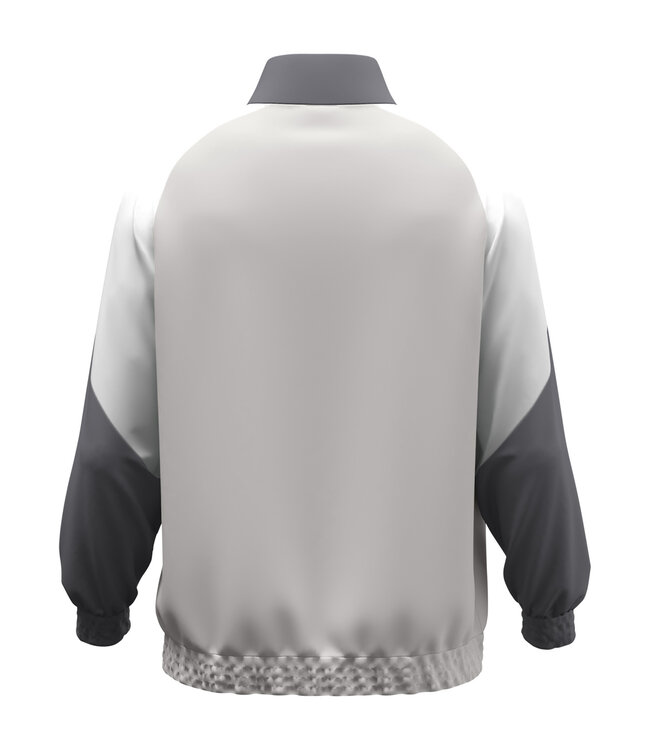 JAKO Geweven jas  Dynamic | Uni│Lichtgrijs - Wit - Grijs