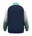 JAKO Geweven jas  Dynamic | Uni│Marine - Wit - Munt
