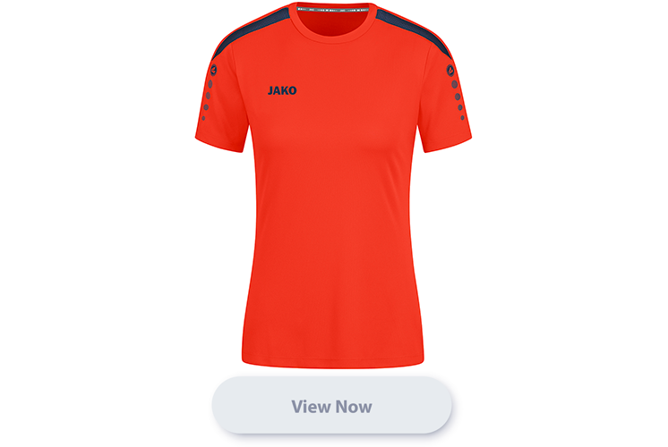 Jako dames shirt Power bedrukken