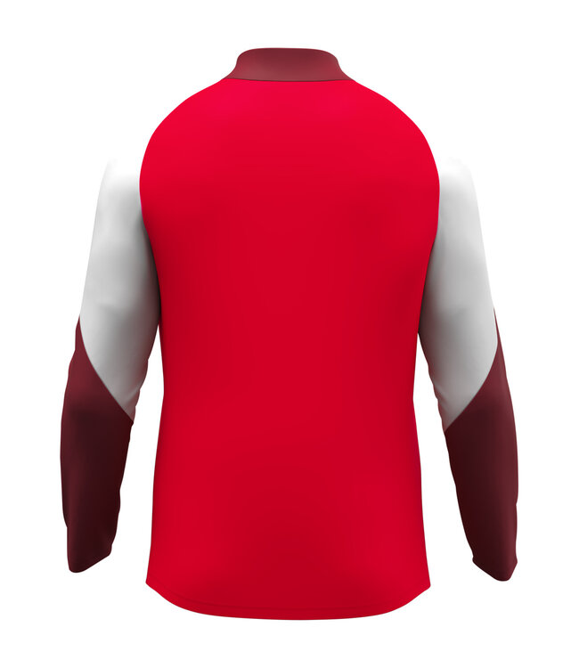 JAKO Jako Polyestervest Dynamic | Heren - Dames - kids | Rood - Wit - Donkerrood