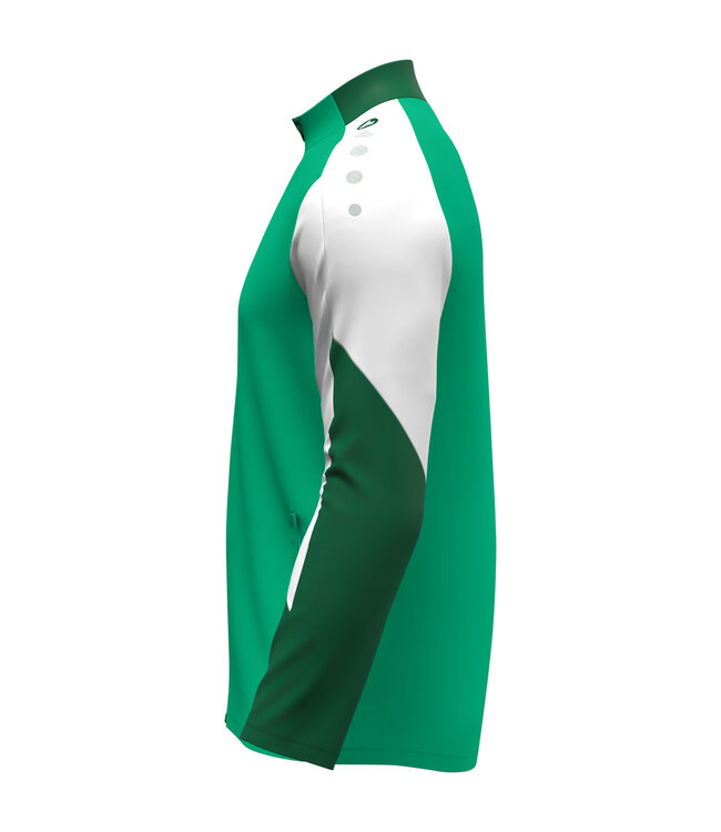 JAKO Jako Polyestervest Dynamic | Heren - Dames - kids | Groen - Wit - Donkergroen