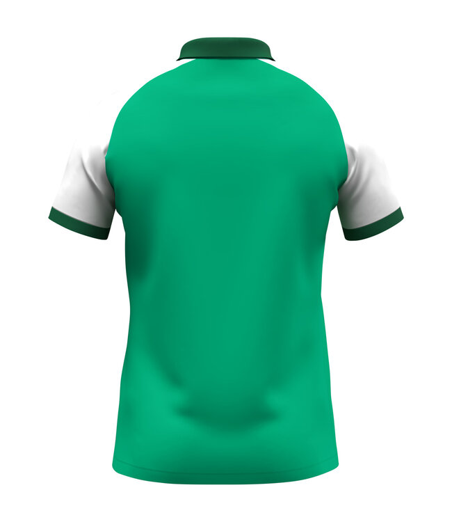 JAKO Jako Polo Dynamic | Heren - Dames - Kids | Groen - Wit - Donkergroen